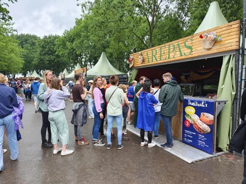 arepa stand danitzah