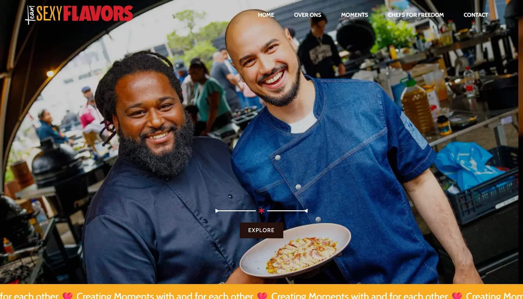 sexy flavors website screenshot